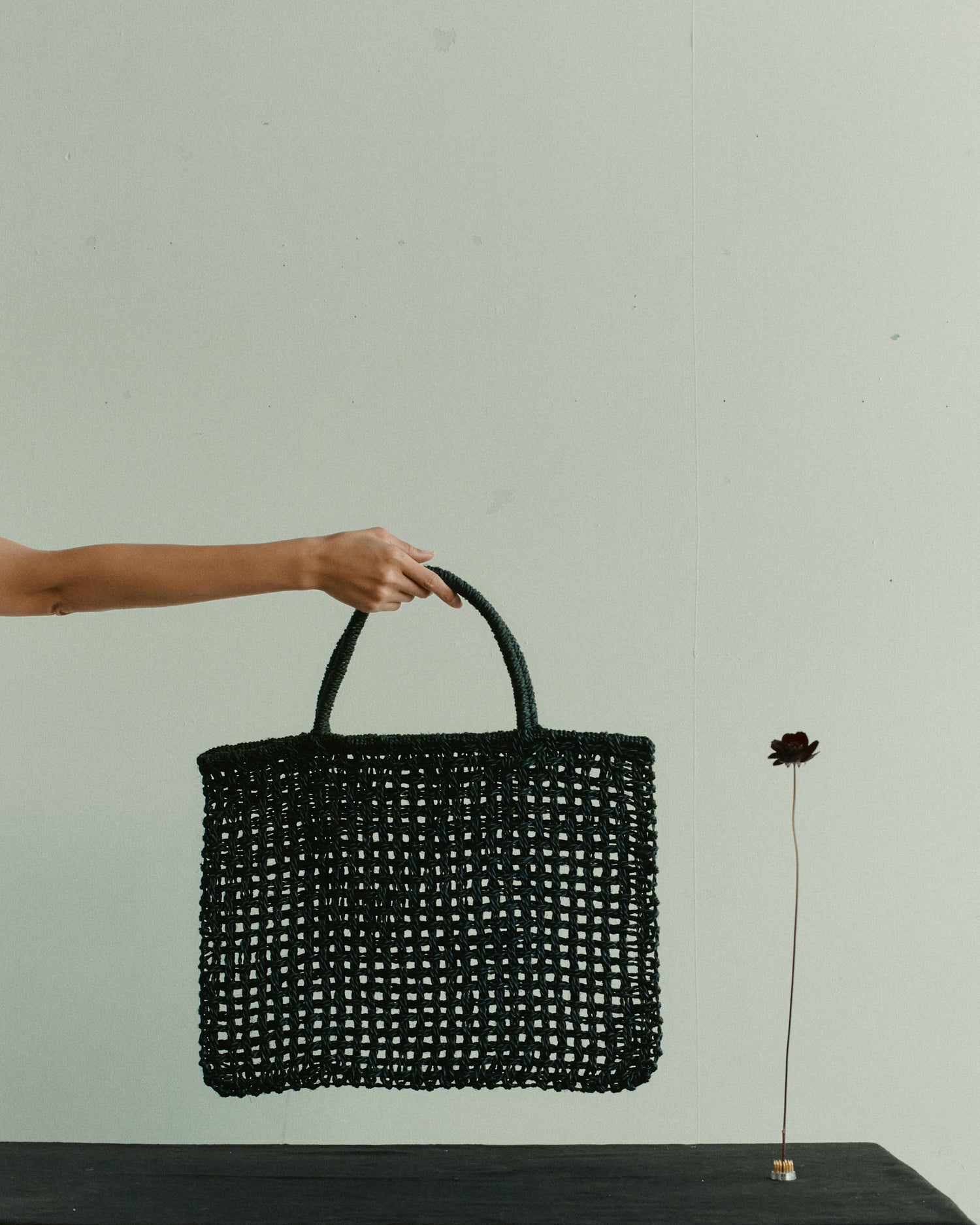Handwoven Macrame Maree bag by Slow Fashion Brand, Handwoven by Uri