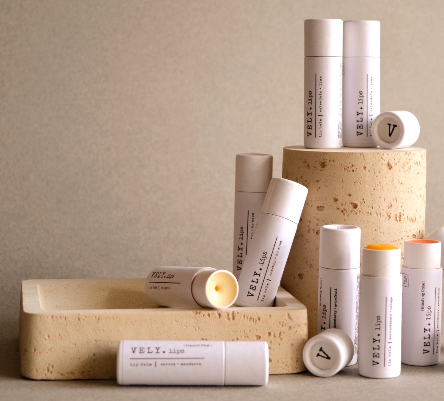 Natural Vegan Lip Balm | Calendula Extract and Lime