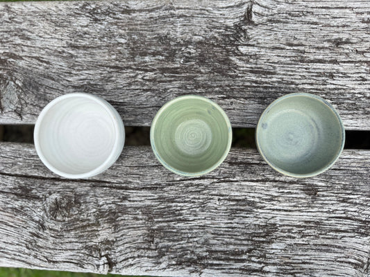 Mini handmade olive bowl/espresso cup