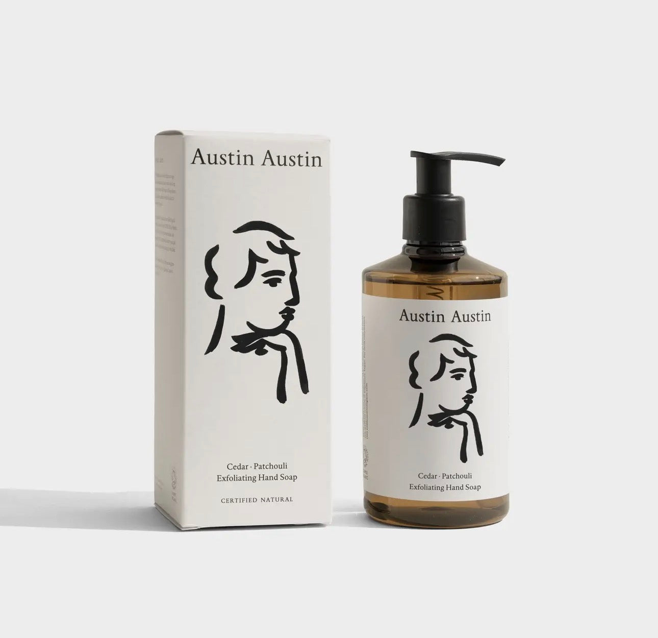 Organic Exfoliating Hand Soap | Cedar & Patchouli