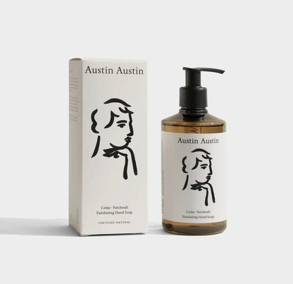 Organic Exfoliating Hand Soap | Cedar & Patchouli
