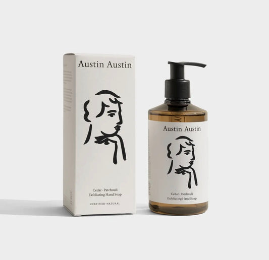 Organic Exfoliating Hand Soap | Cedar & Patchouli