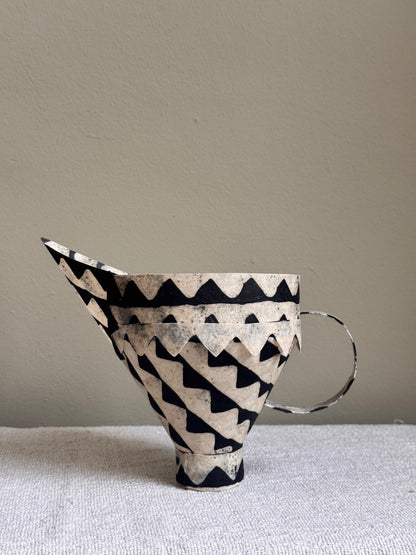 Handmade Paper Vessel by Karen Stephens | Frill Jug