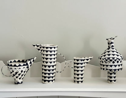 Handmade Paper Vessel by Karen Stephens | Frill Jug