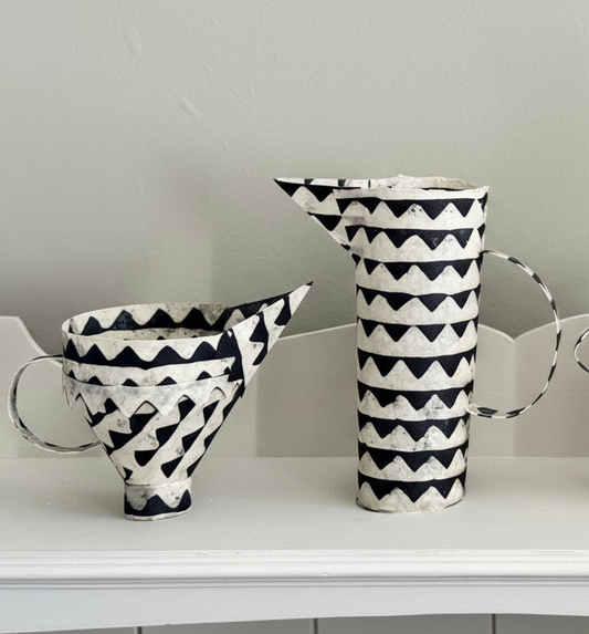 Handmade Paper Vessel by Karen Stephens | Tall Jug