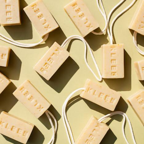 Handcrafted natural La Dolce Vita soap on a rope bars by KLEEN. Eco friendly, vegan, cruelty free soap.