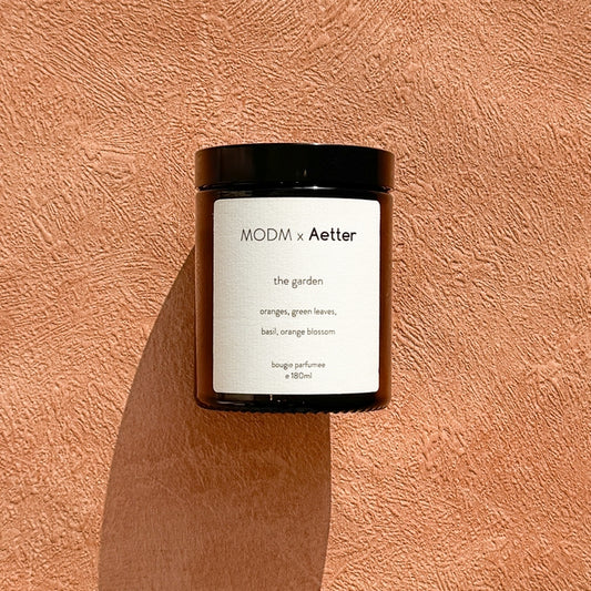 MODM x Better soy wax candle The Garden