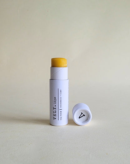 Natural Vegan Lip Balm | Calendula Extract and Lime