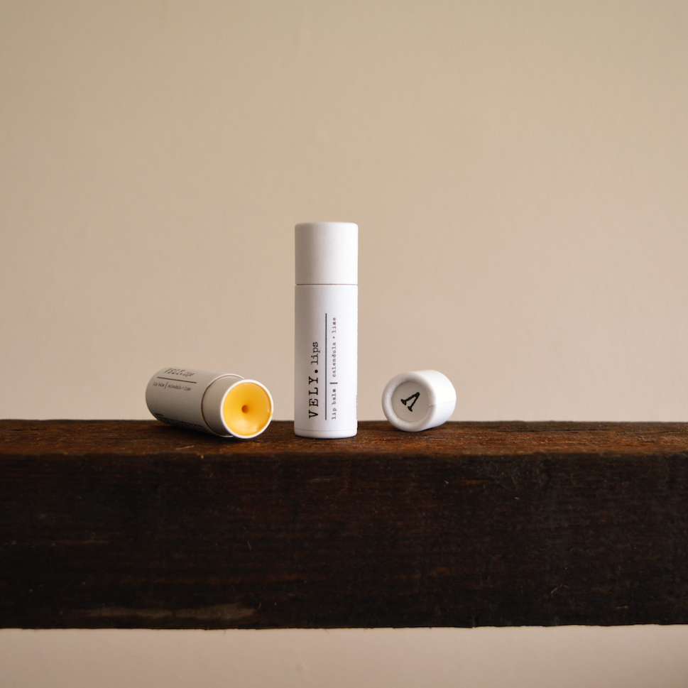 Natural Vegan Lip Balm | Calendula Extract and Lime