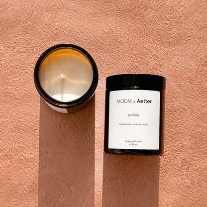 Scented Soy Wax Candle | Poolside